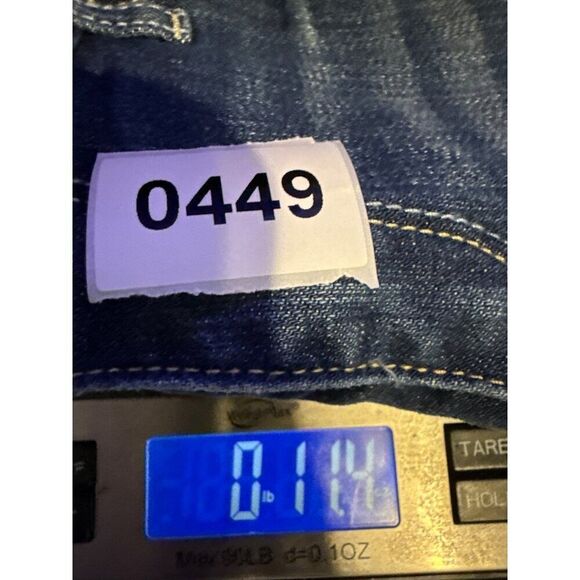 Abercrombie & Fitch Low-Rise Bermuda Jean Jorts Shorts Size 27 - Picture 8 of 8